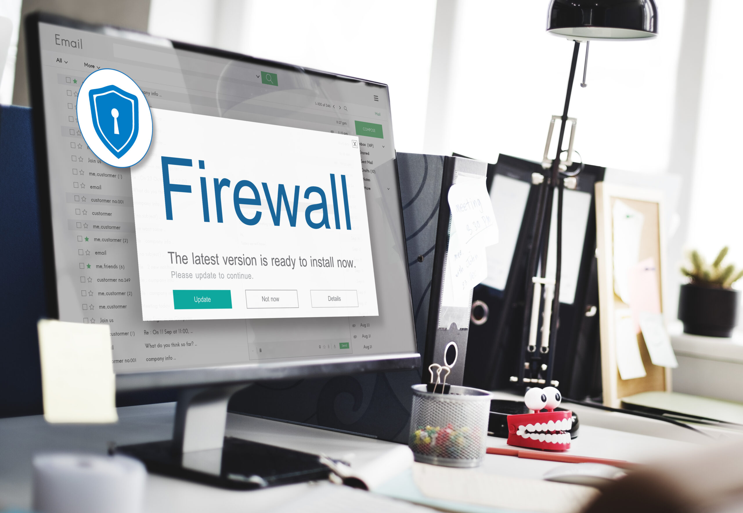 How does an IDS differ from a firewall