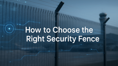 How to Choose the Right Security Fence