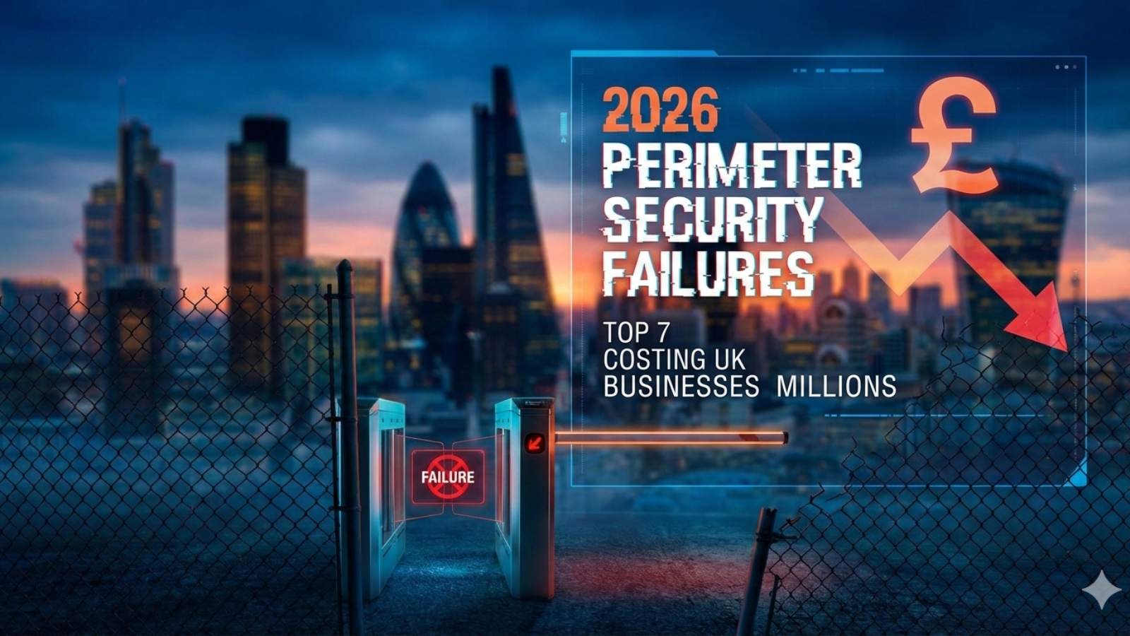 Top 7 Perimeter Security Failures Costing UK Businesses Millions in 2026
