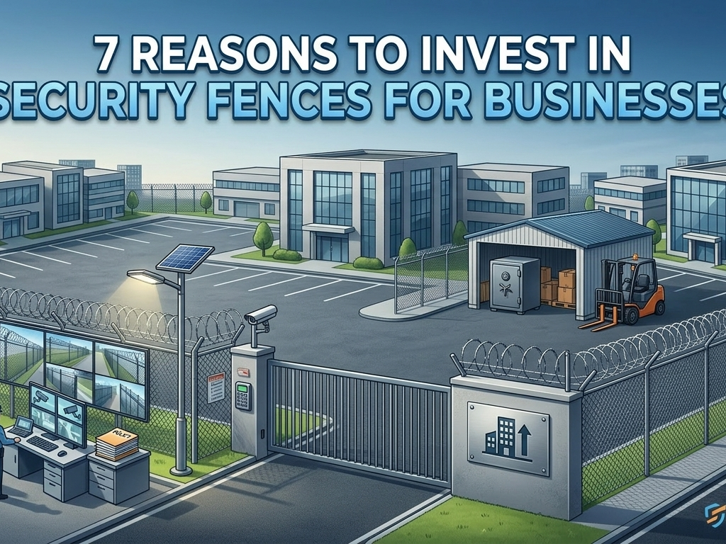 7 Reasons To Invest in Security Fences for Businesses