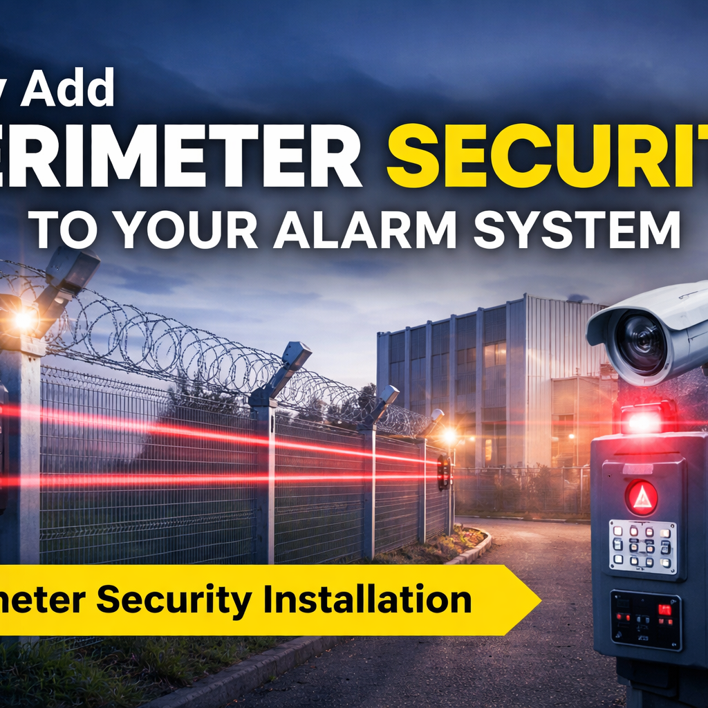 Why add perimeter security to your alarm system with perimeter security installation and integrated physical security systems