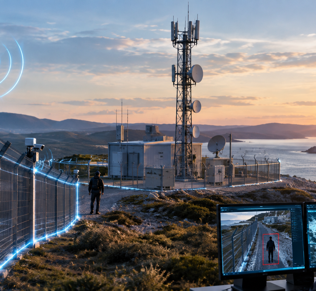 Perimeter Alarms & Protection for Communication Facilities