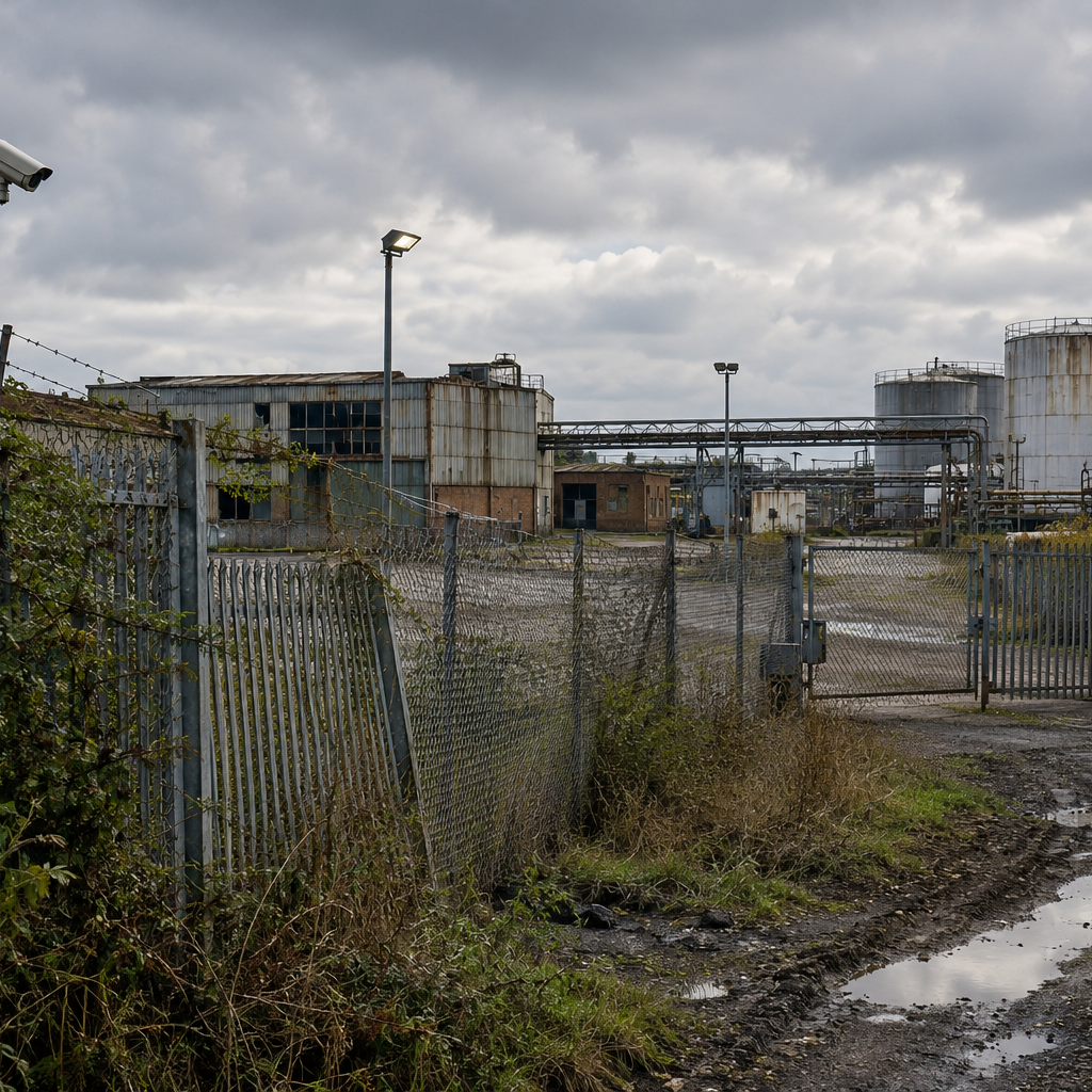 Perimeter Security Challenges at Brownfield Industrial Sites